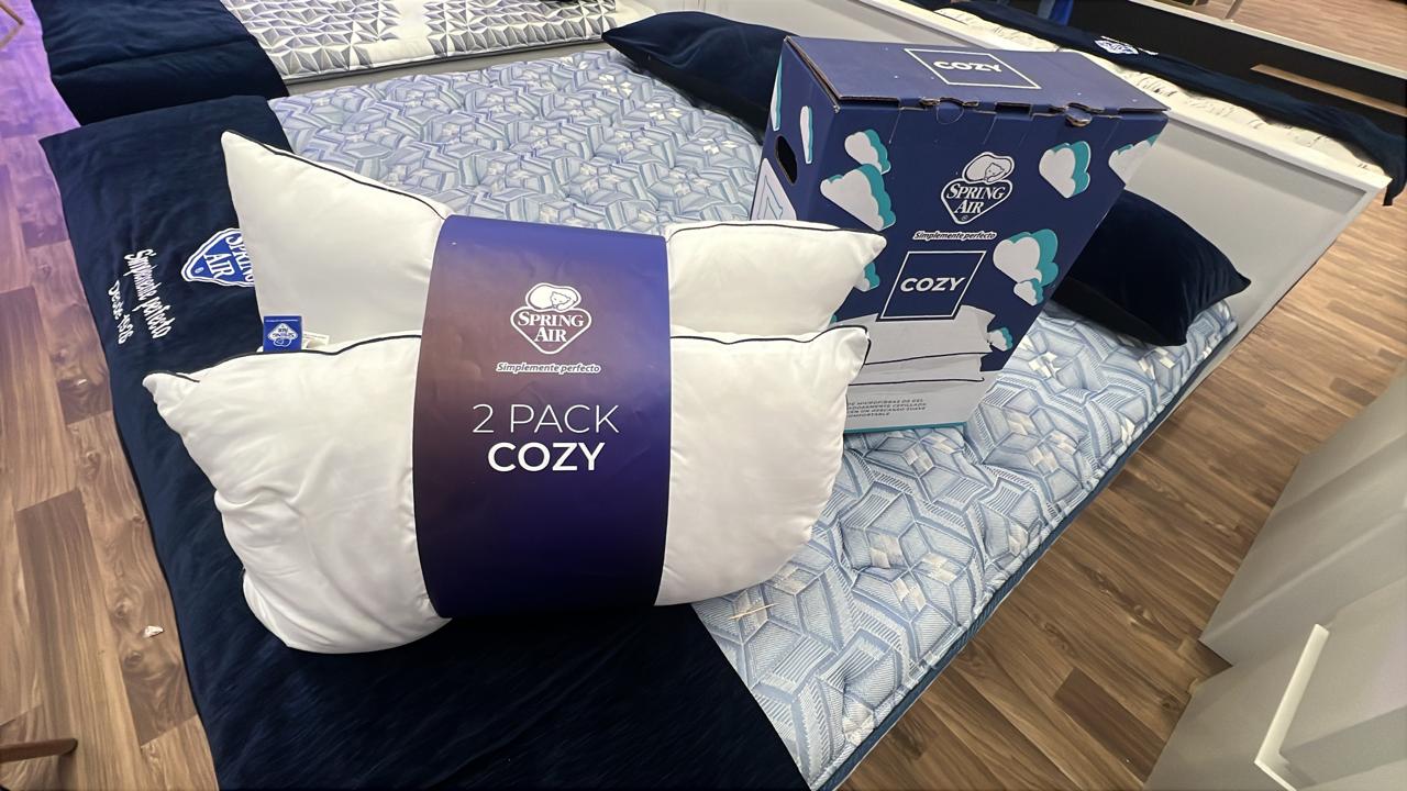 Cozy Paquete De Almohadas Spring Air Almohada Luuna Pack Almohadas