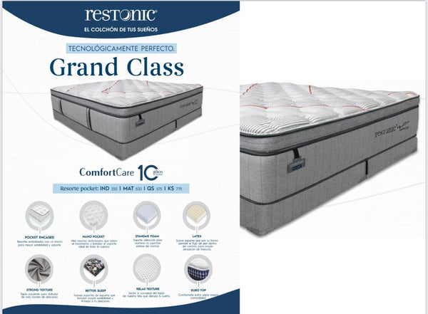 Colchón Restonic GRAND CLASS
